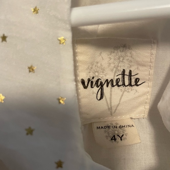 Vignette Girls Dress Size 4 - Picture 3 of 3